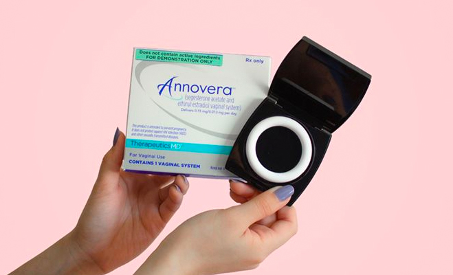 image showing the annovera ring